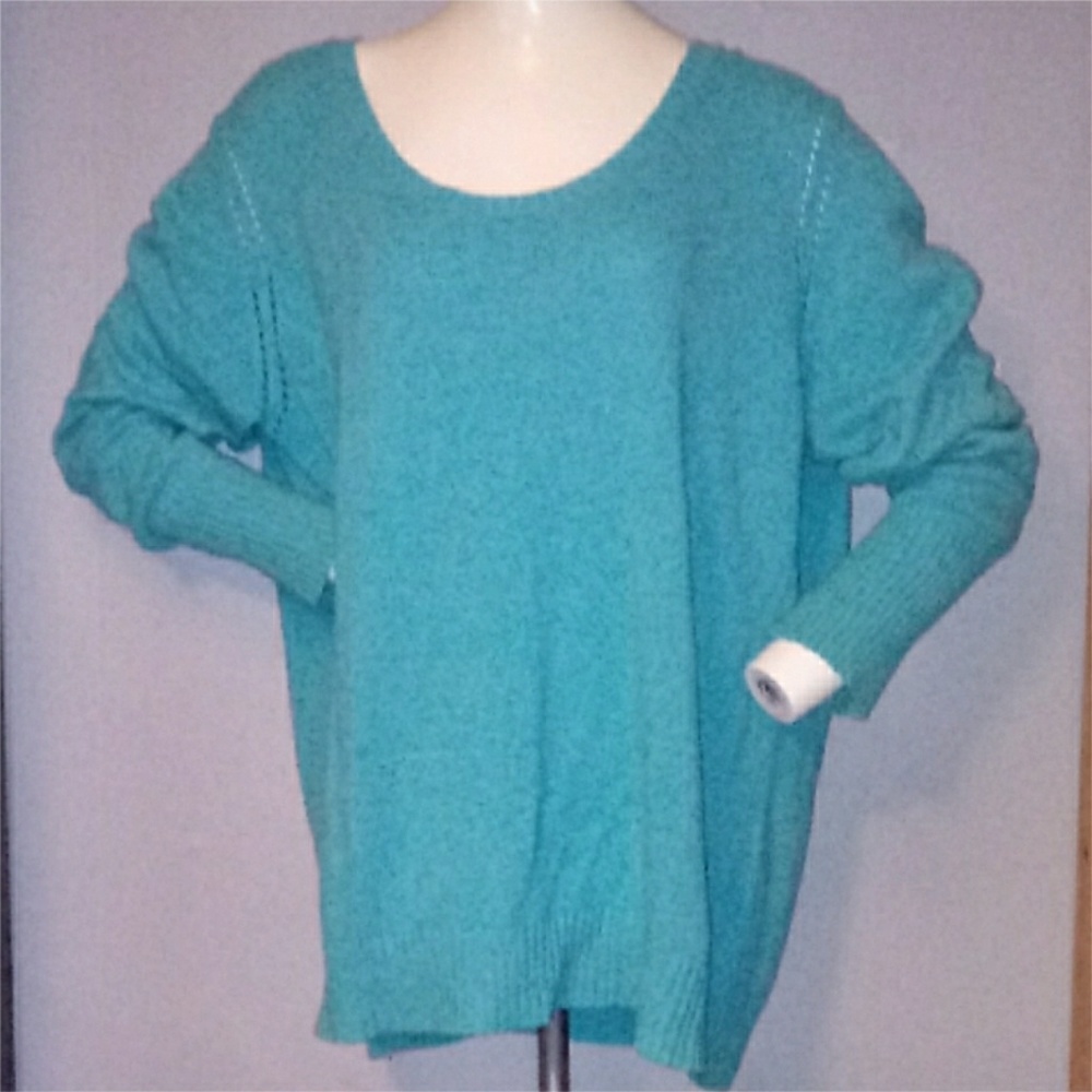 Old Navy Teal Crew Sweater